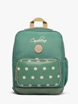 Rugzak 2 Compartimenten Cameleon Groen vintage fantasy SD33